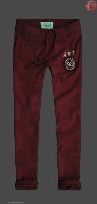 heren abercrombie and fitch elastisch sweatpants dieprode Tilburg Shop g7nrj460